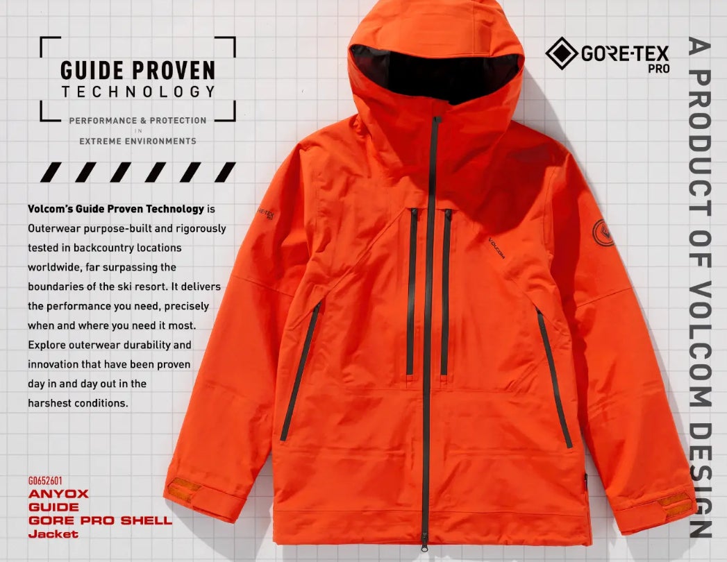 VOLCOM – プロが極限下で信頼する本物。『GPTシリーズ』