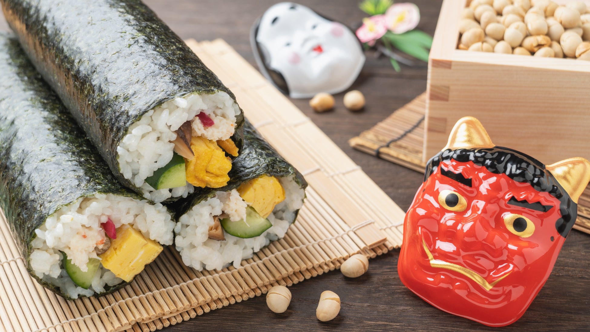 節分がオフィスを変える？「恵方巻きケータリング」で、社内コミュニケーションを活性化