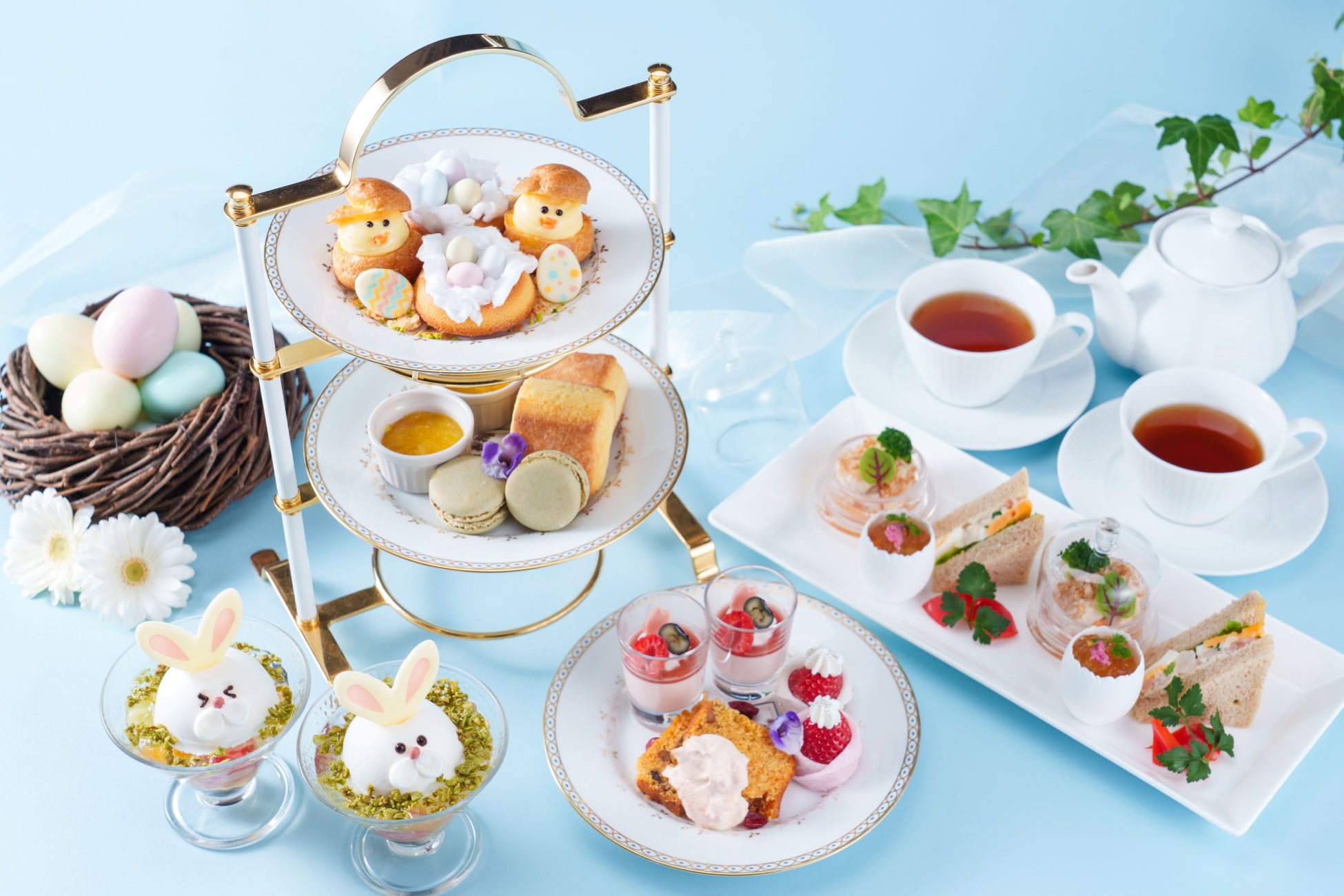 【仙台ロイヤルパークホテル】イースターアフタヌーンティーセット～ Celebration of spring～