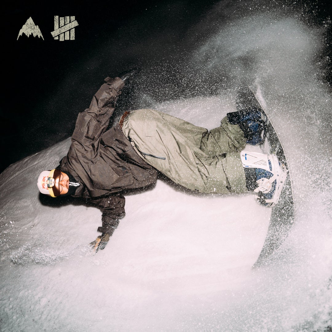 ストリートとマウンテンのスタイルを融合させたスノーボードギア、ウェア、アパレルが登場　UNDEFEATED コレクション　1月21日（水）より販売