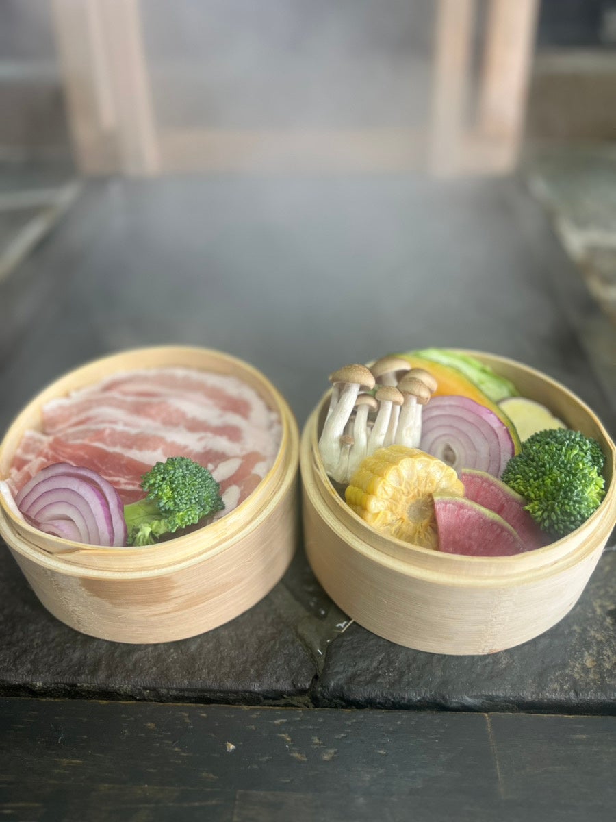 【源泉十割×地獄蒸し】新メニュー「ちょっとだけ地獄蒸し」爆誕！