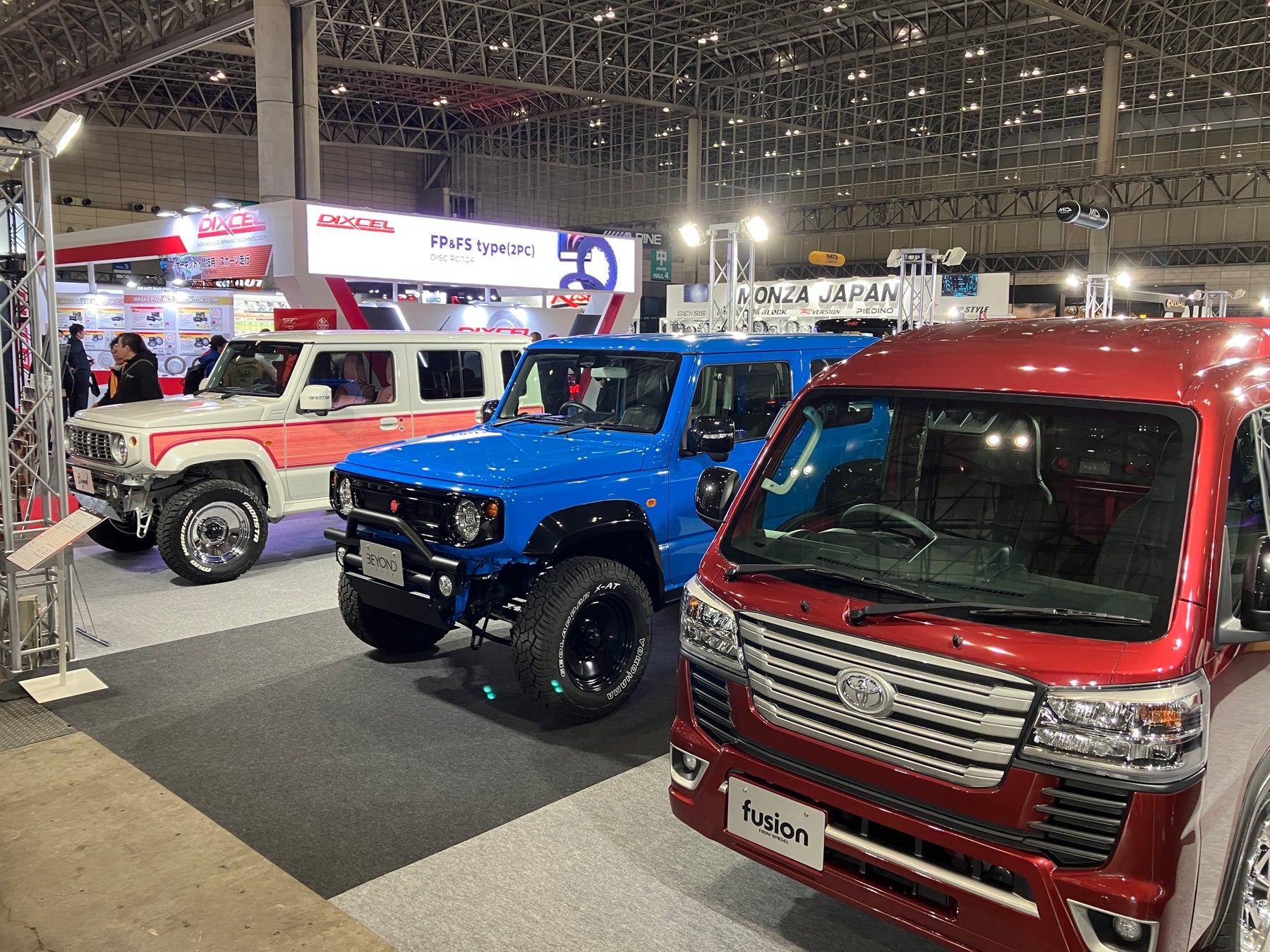 BEYOND JAPAN、fusion FROM SPIEGELがプチイベント開催！東京オートサロン出展車をイオンモールに展示します！