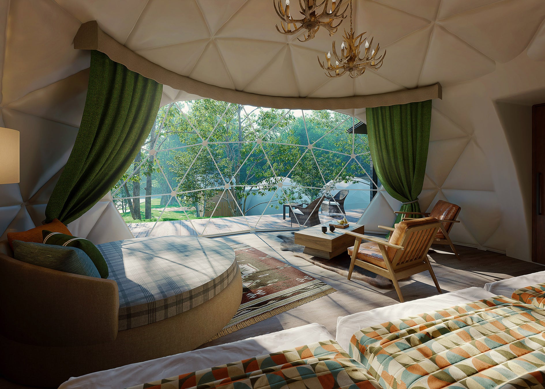 『プレジャーリゾート 伊豆赤沢温泉』に新エリア誕生　関東最大級グランピングの予約開始