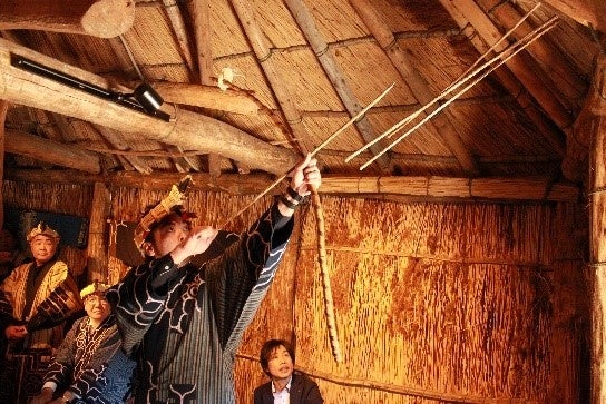 【野外民族博物館リトルワールド】アイヌ職人が伝統工法を用いて修復「北海道 アイヌの家」 修復工事が始まりました＜愛知＞