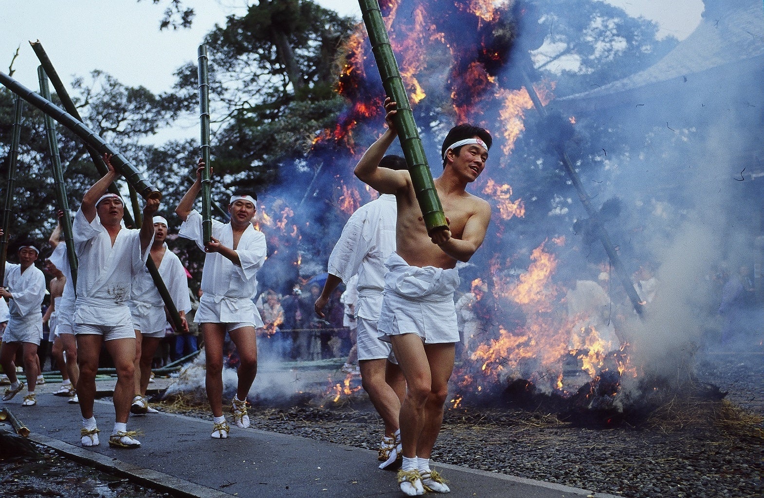 【加賀温泉郷】1300年の歴史を今に伝える――菅生石部神社の御願神事（竹割まつり）