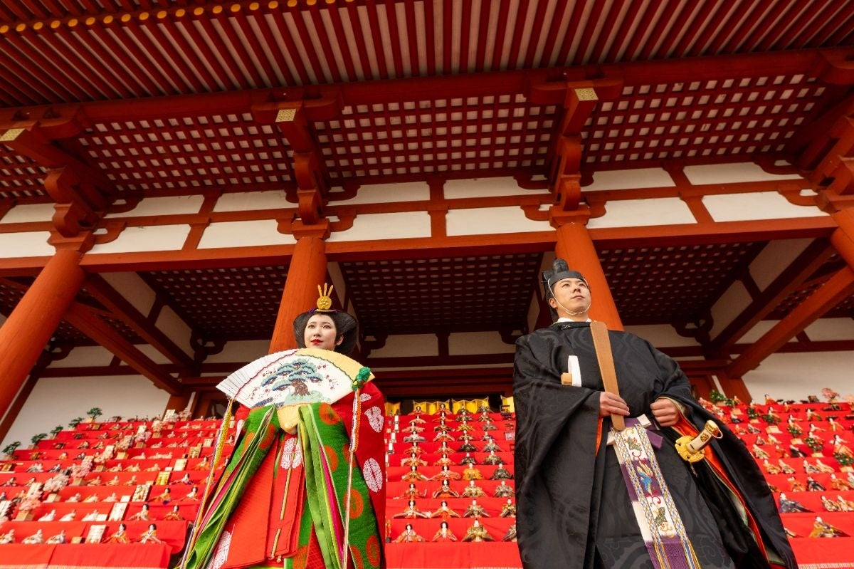 【初開催】【世界遺産】 ひな祭り発祥の地・奈良で 「平城京 ひいな節（ひいなのせっく）」開催