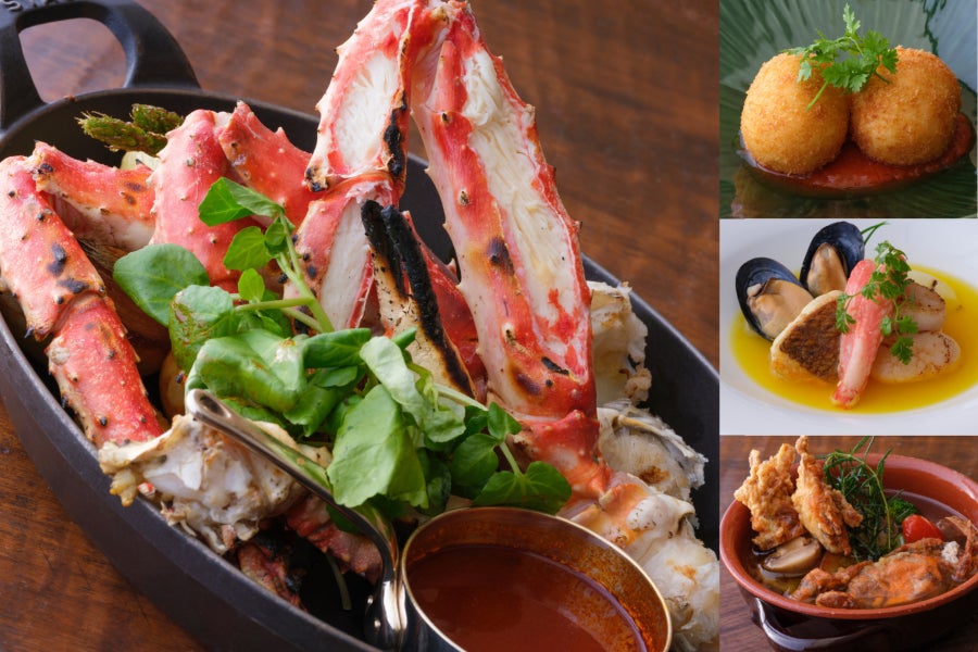 【ハイアット リージェンシー 京都】蟹を味わい尽くす、カフェ 33の期間限定クラブコース＆アラカルトメニュー