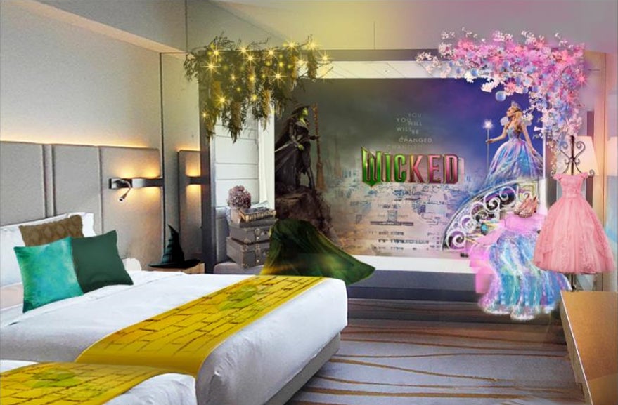 【西武・プリンスホテルズワールドワイド】映画『ウィキッド ふたりの魔女』とコラボレーション企画を実施　全国13カ所のプリンスホテルにてさまざまなコラボレーションメニューをご提供
