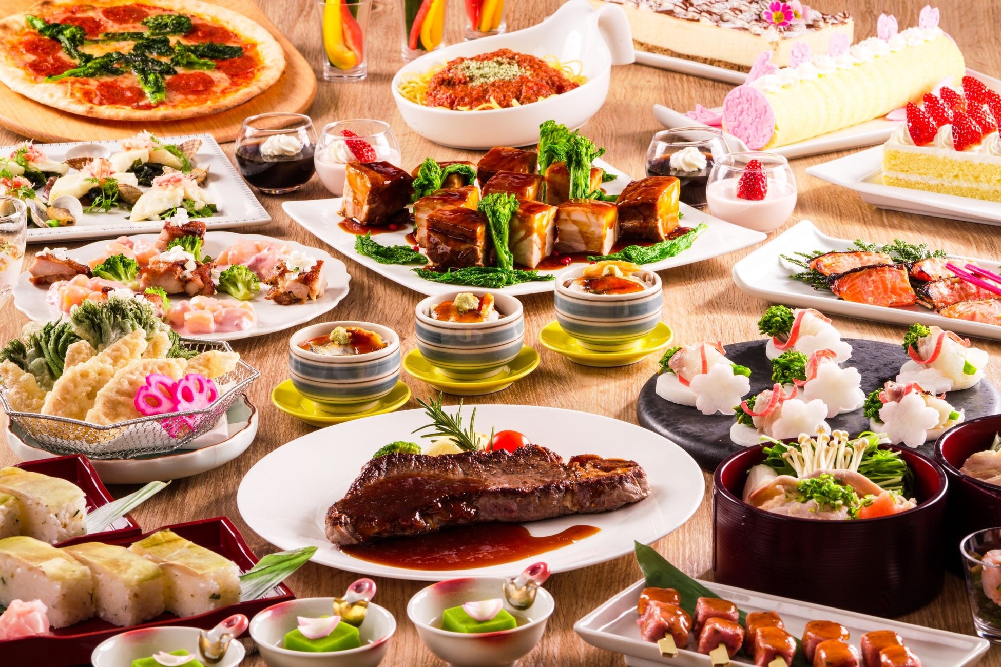 松江エクセルホテル東急で春のお祝い＆ゴールデンウイークを！サーロインステーキが主役の『120分間食べ放題・特別ディナーブッフェ』3月より期間限定開催！