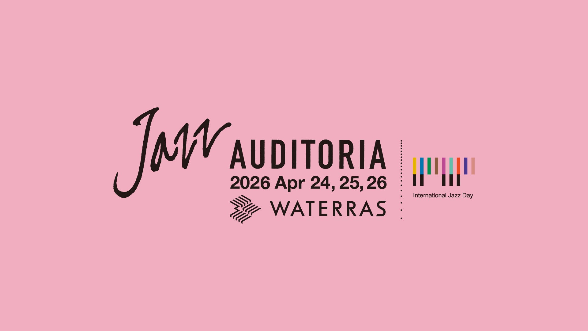 親子で楽しむ無料ジャズ・イベント『JAZZ AUDITORIA 2026 in WATERRAS』今年も野外開催！