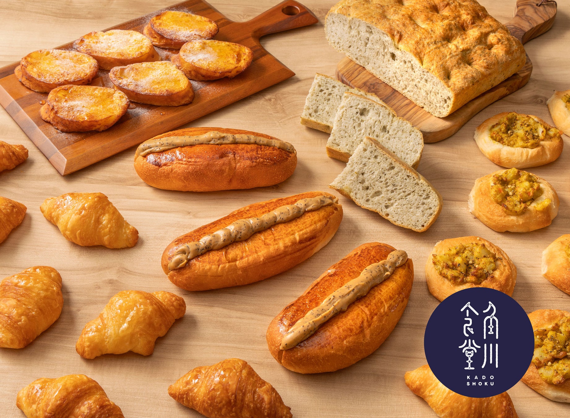 【角川食堂】ふわっと香る“焼きたてパン”と盛って楽しい“カスタムスイーツ”が新登場！ビュッフェがもっと自由に、もっとおいしくパワーアップ！