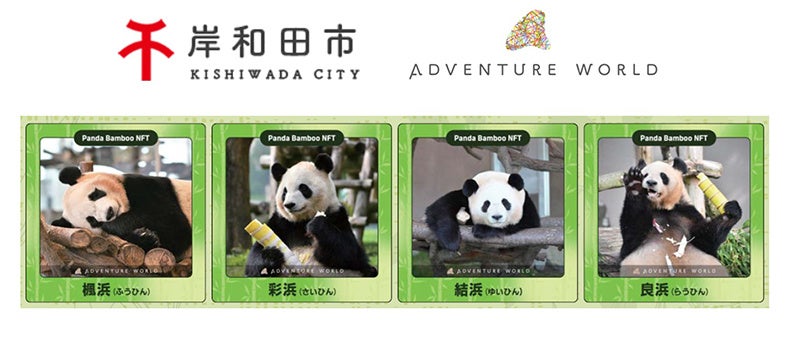 岸和田市×アドベンチャーワールド「パンダバンブープロジェクト」２０２６年２月１日（日）より、「パンダバンブーNFT」の無料配布を開始