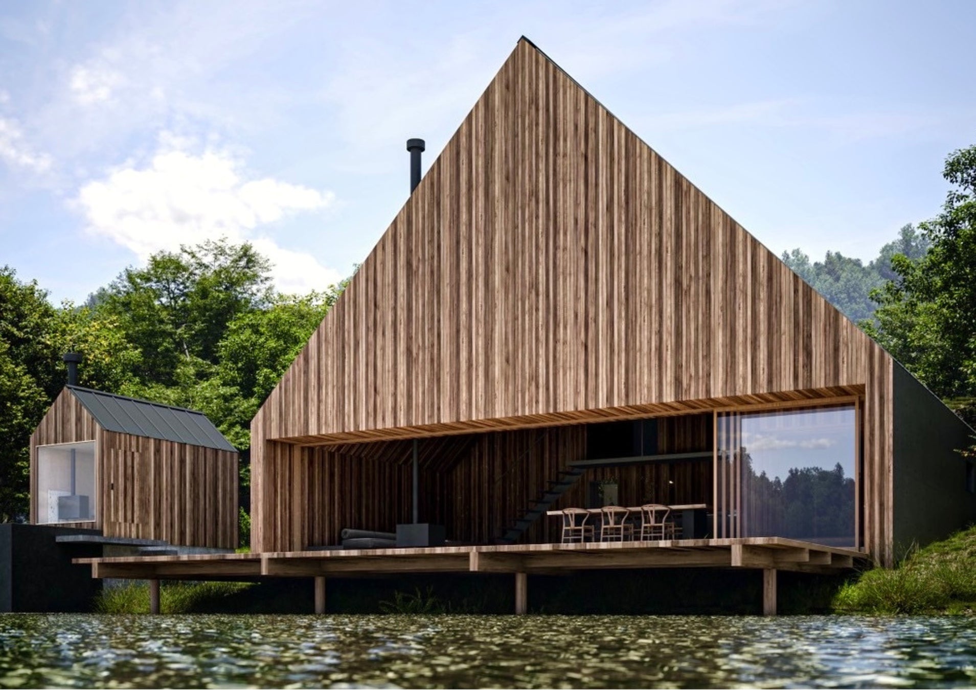 TRIAD、建築家 谷尻誠氏と長野県大町市木崎湖にて共同事業を開始