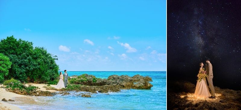 「フォトパーク」東洋一の海×星空×スタジオを1日で島の自然を五感で楽しむ本格フォトウエディング拠点が誕生