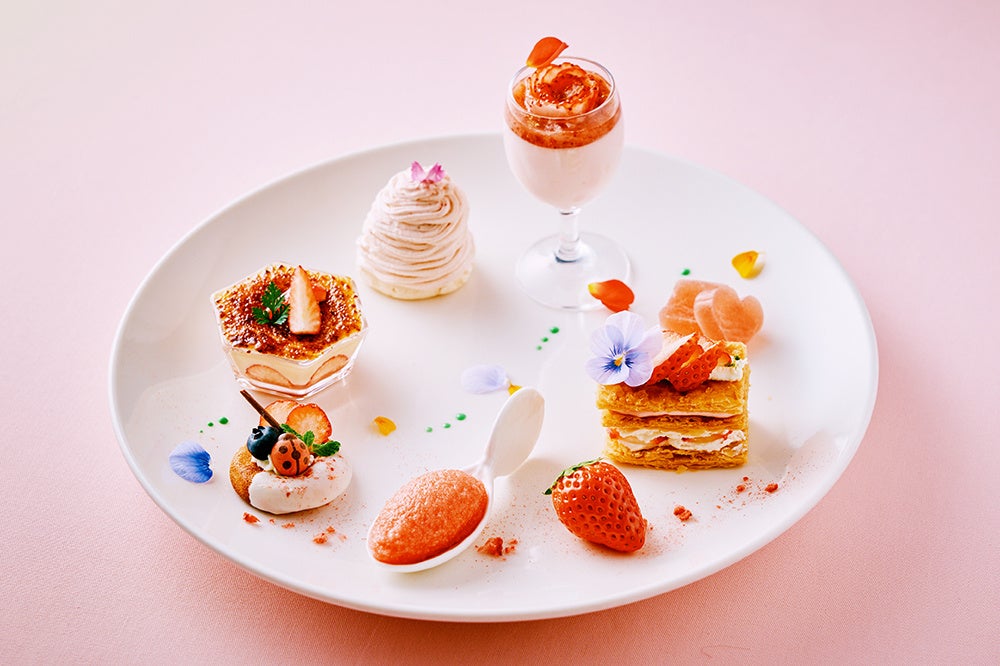 【ホテルオークラ京都】大分県産ブランドいちご『ベリーツフェア』を3月1日より開催