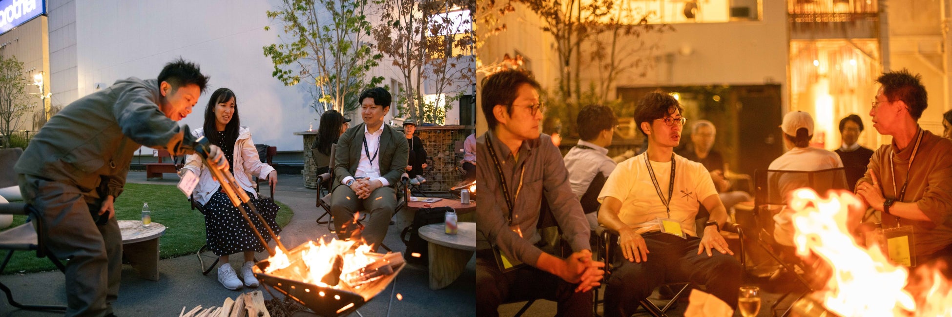 大手町の屋上農園 で焚火を囲み、ビジネスの本音を語り、つながる都市型対話イベント「Takibi Bar」キックオフ