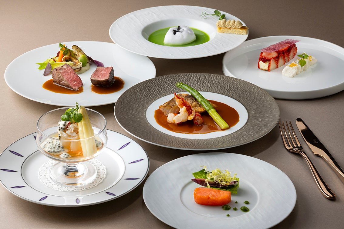 キャビアやフォワグラ、黒トリュフが春を感じる厳選食材コースの贅沢なアクセントに。「春を彩る食材と世界三大珍味を味わえるコース」を2026年3月1日(日)より提供開始