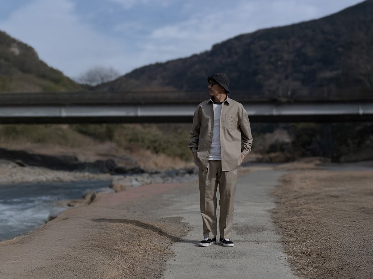 街と自然をシームレスにつなぐ、TCツイル採用のユーティリティシャツ＆パンツ登場
