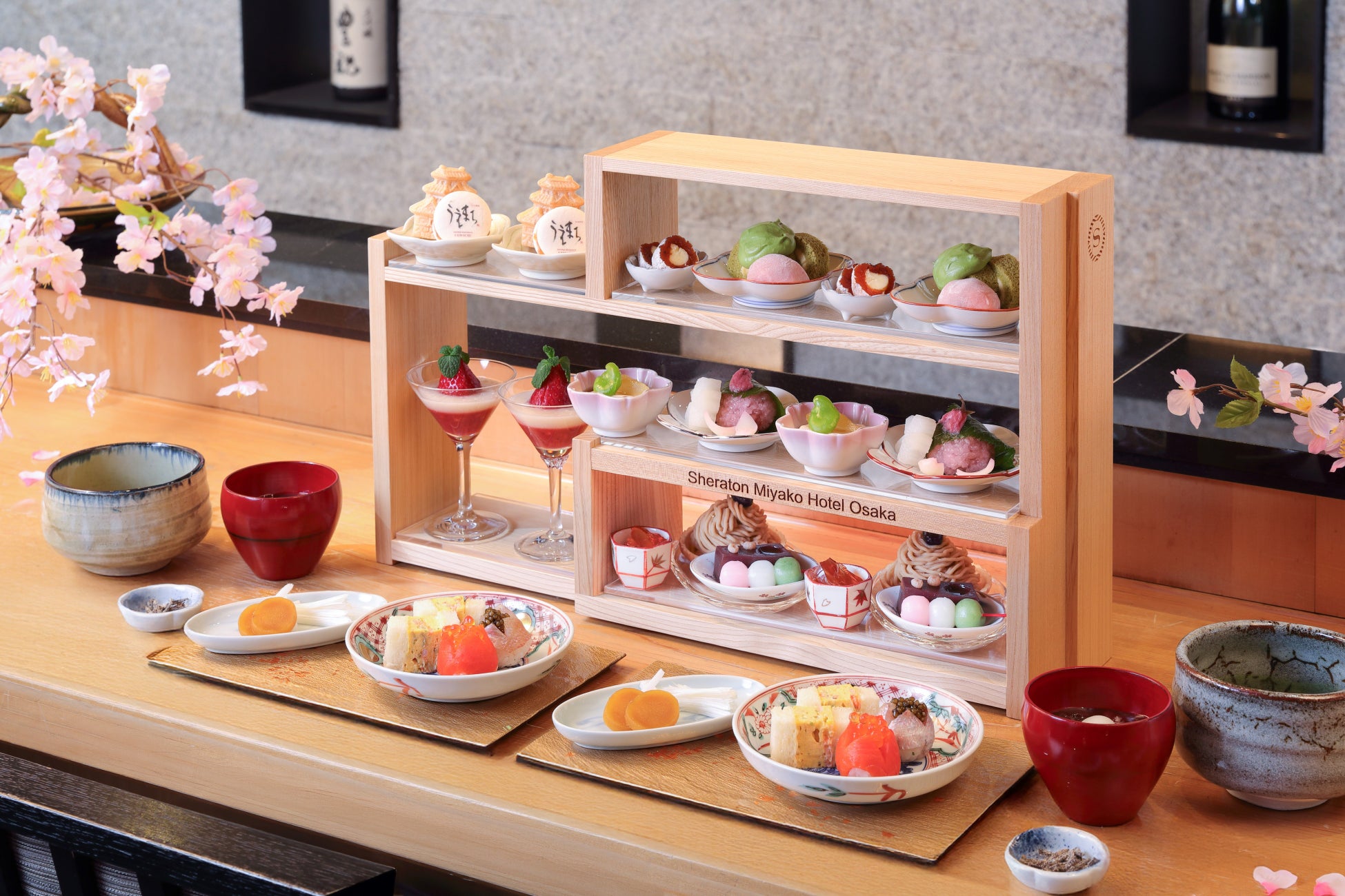 【シェラトン都ホテル大阪】ホテルでお花見気分「桜フェア」開催