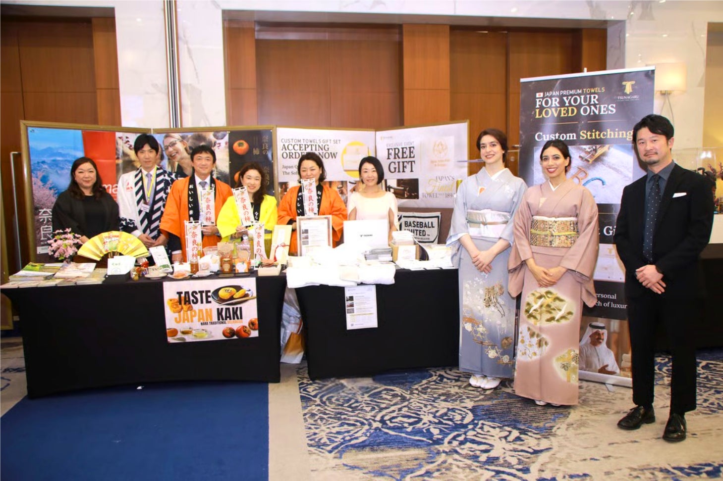 ツナガル株式会社、在バーレーン日本国大使館主催「天皇誕生日祝賀レセプション」で日本ブランドの体験型プロモーションを実施