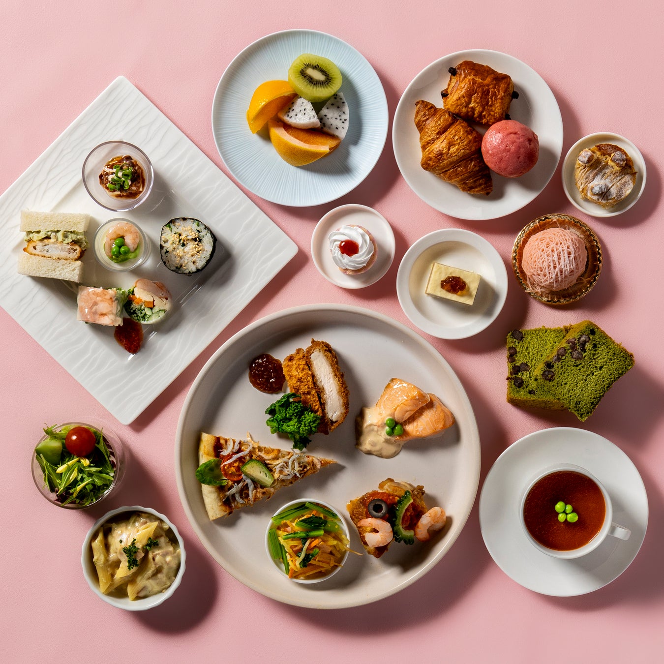 【沖縄プリンスホテル オーシャンビューぎのわん】日本でいち早く春を感じる、美食とリゾートのひととき　春のレストランフェア「Spring Harmony」を開催