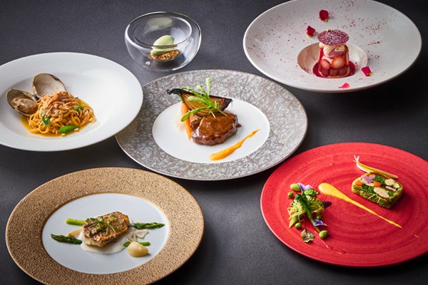 【ホテルメトロポリタン】キュイジーヌ「エスト」　特別なひとときを彩る春の贅沢コース料理