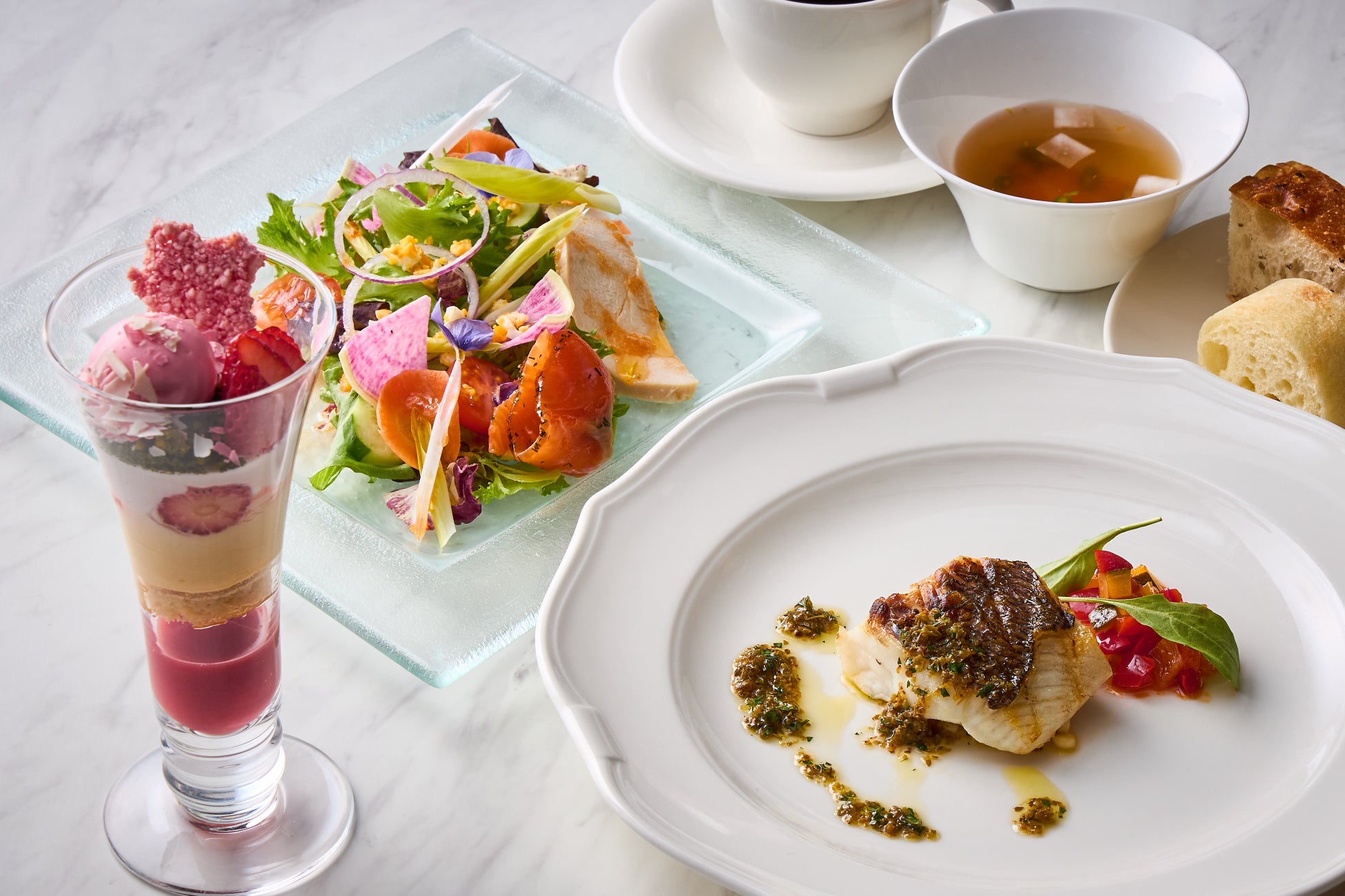 【ホテルメトロポリタン】その日の気分でお好きに組み合わせ！3・4月のおすすめ“プリフィックスプラン”