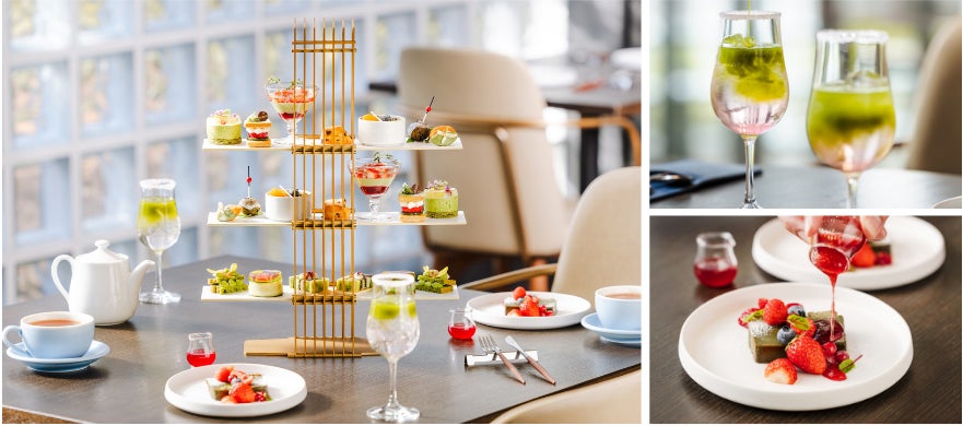 【東京ベイ潮見プリンスホテル】芳醇な抹茶 × とろ生食感スイーツ「とろける抹茶アフタヌーンティー ～Velvet Matcha Afternoon Tea～」を販売