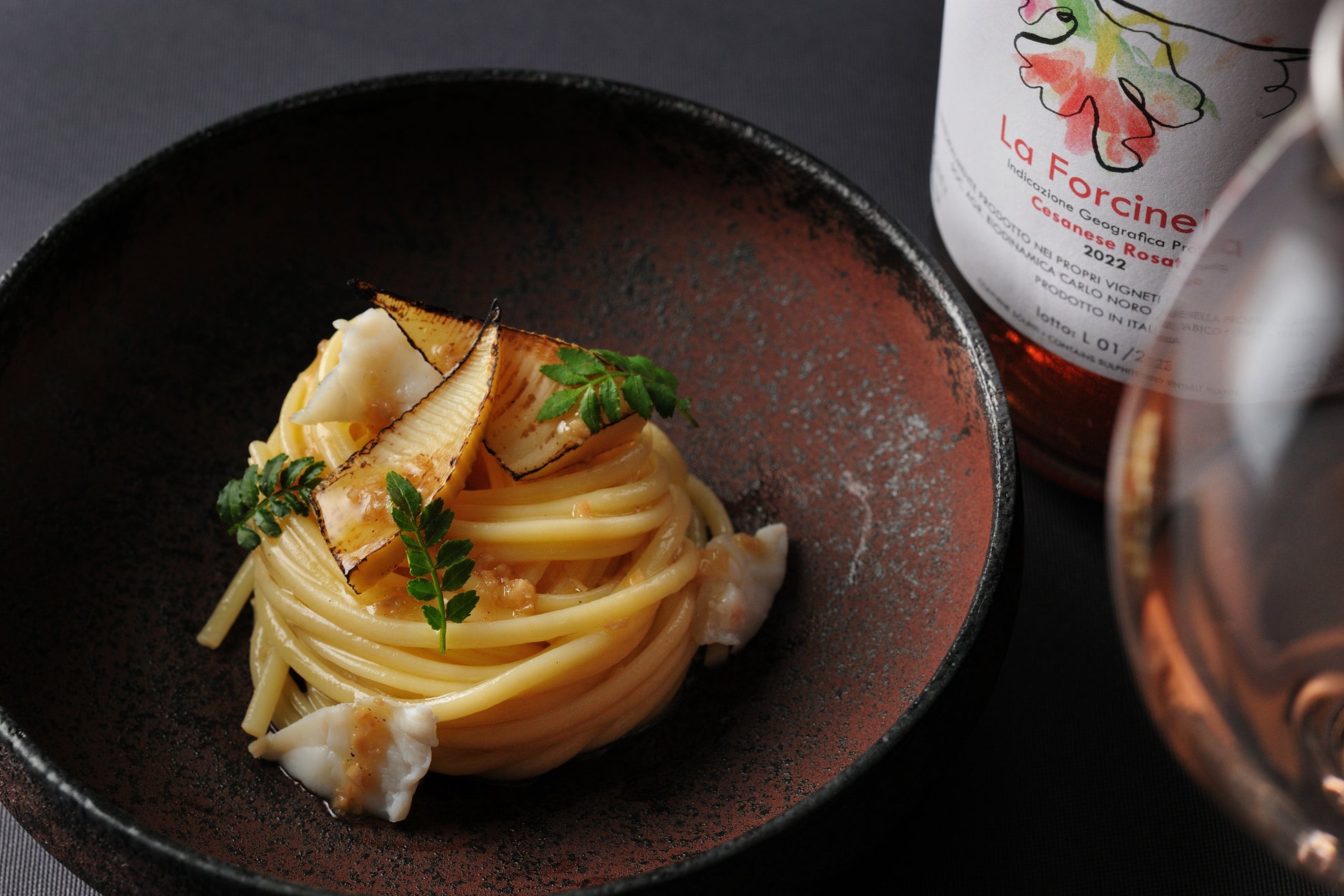 【リゾナーレ下関】全9品中6品に「ふぐ」を使用した、春限定のイタリア料理のフルコースを「OTTO SETTE SHIMONOSEKI」で提供