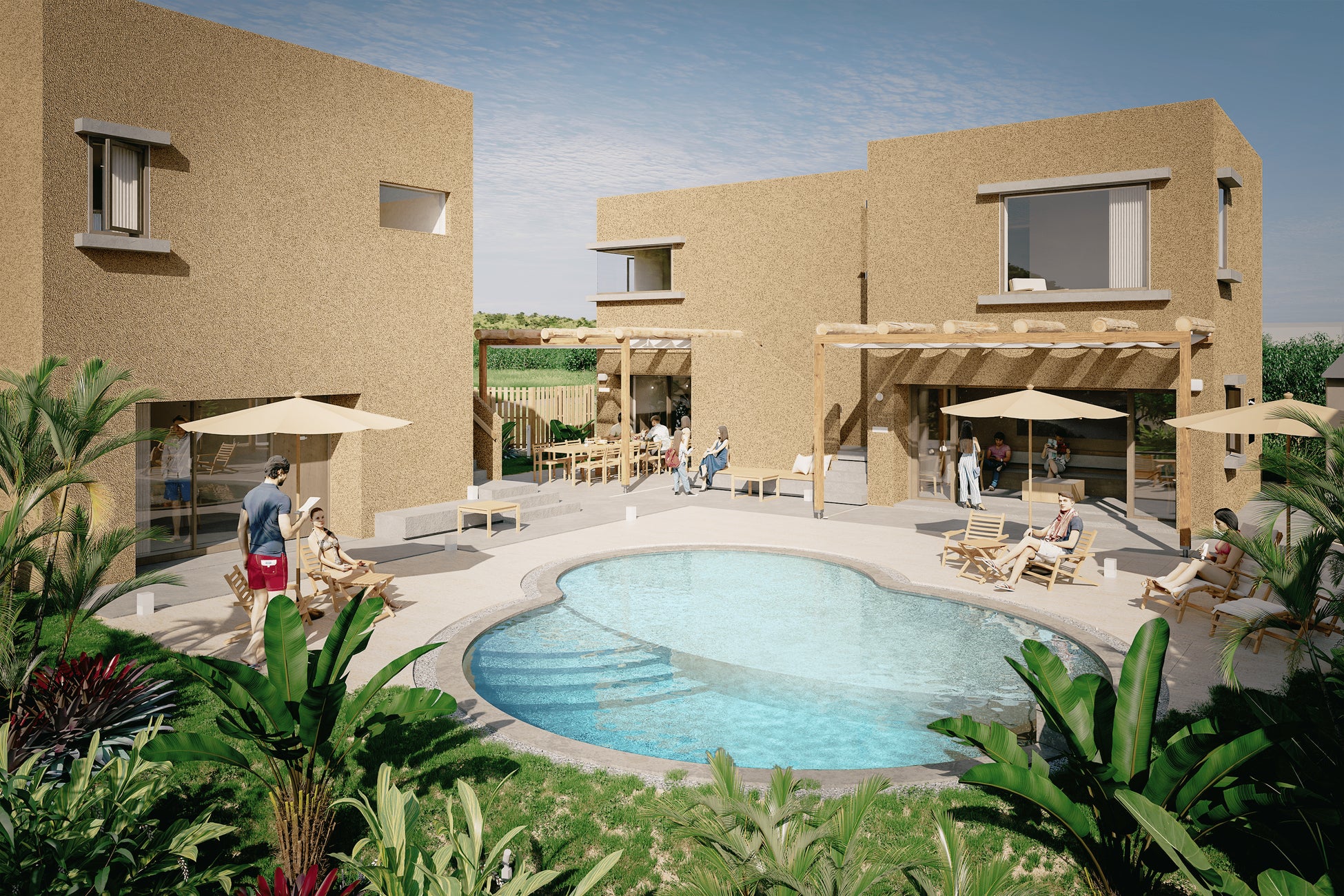 【2026年4月25日開業】”日常をリゾートに”沖縄名護市に自然の中で暮らすように泊まる。全4室のライフスタイルヴィラ『semilla NAGO OKINAWA』がMakuake にて先行販売。