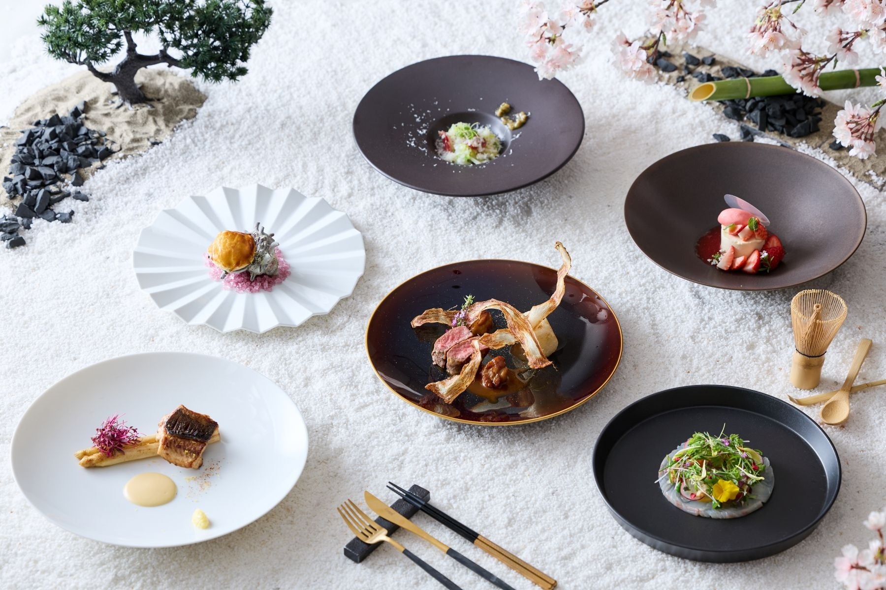 【名古屋】【ホテル開業10周年】和とフレンチが融合する「フレンチジャポネ」春の美食体験！「春の祝祭～花うらら～」販売