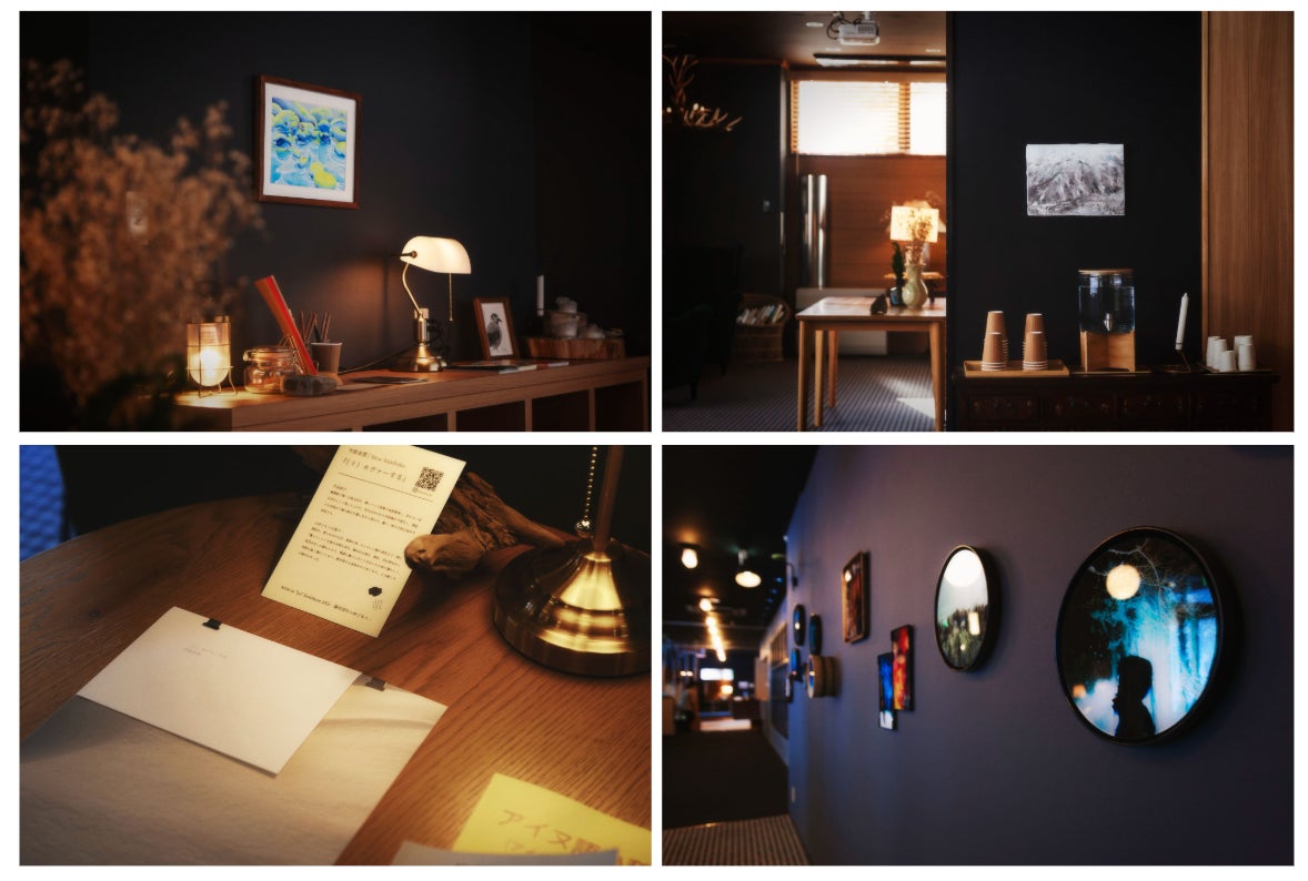 層雲峡温泉街初のアーティスト・イン・レジデンス企画の集大成「氷点下での湯ごもり、それぞれの眼差し」をテーマに、ホテル雲井にて作品展示を開催