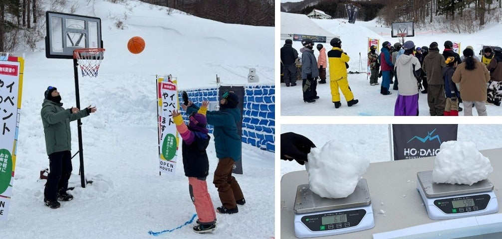 初開催!!アリーナ熱狂をほうだいぎの雪山で「SNOW × BASKET FESTIVAL」