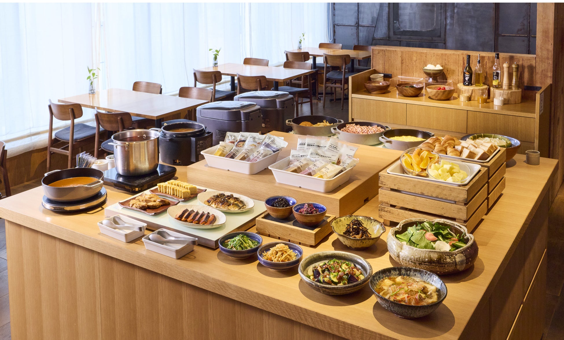 【MUJI HOTEL GINZA】朝食ビュッフェをリニューアル。日本の風土を味わえる約90種類のメニューを提供