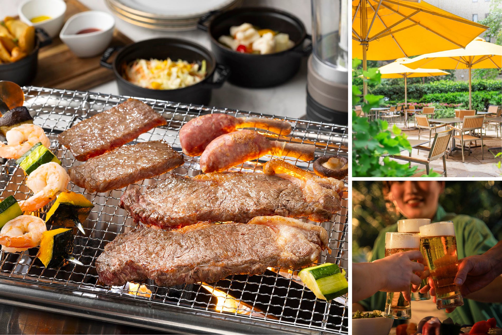 【シェラトン都ホテル東京】ご家族や仲間と楽しむ 白金台のオープンテラスバーベキュー「白金テラス バーベキュー」を販売