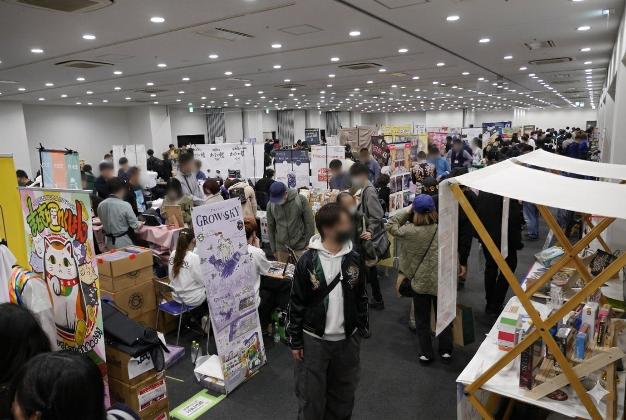 東海最大級のアナログゲーム即売会「第5回 名古屋ボードゲーム楽市」3月28日に過去最大の2フロアで開催
