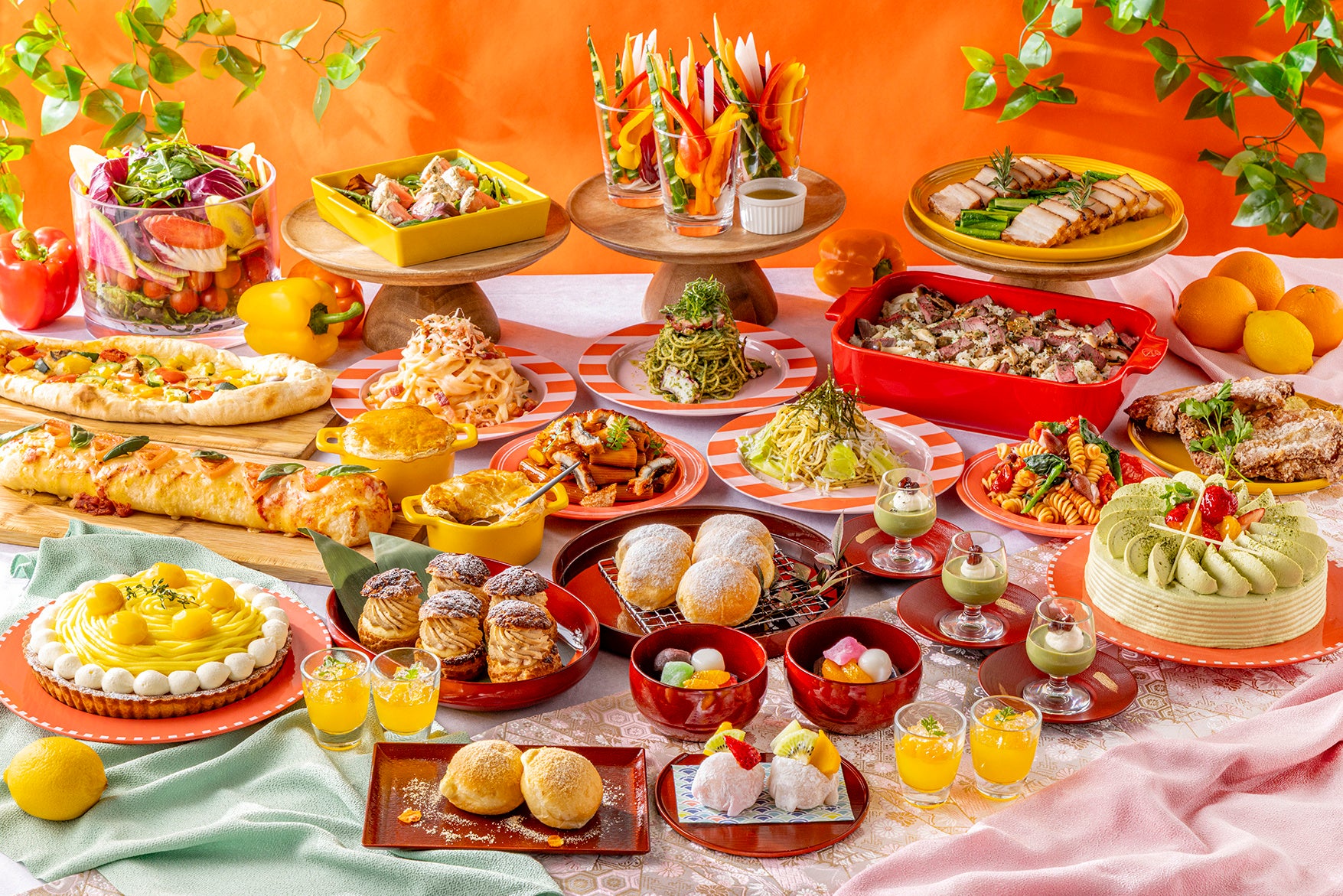 【インターナショナルガーデンホテル成田】「ジャパニーズイタリアン ＆和スイーツビュッフェ」開催　成田名物“うなぎ”を使った創作パスタを含む、全6種の生パスタがランチに登場