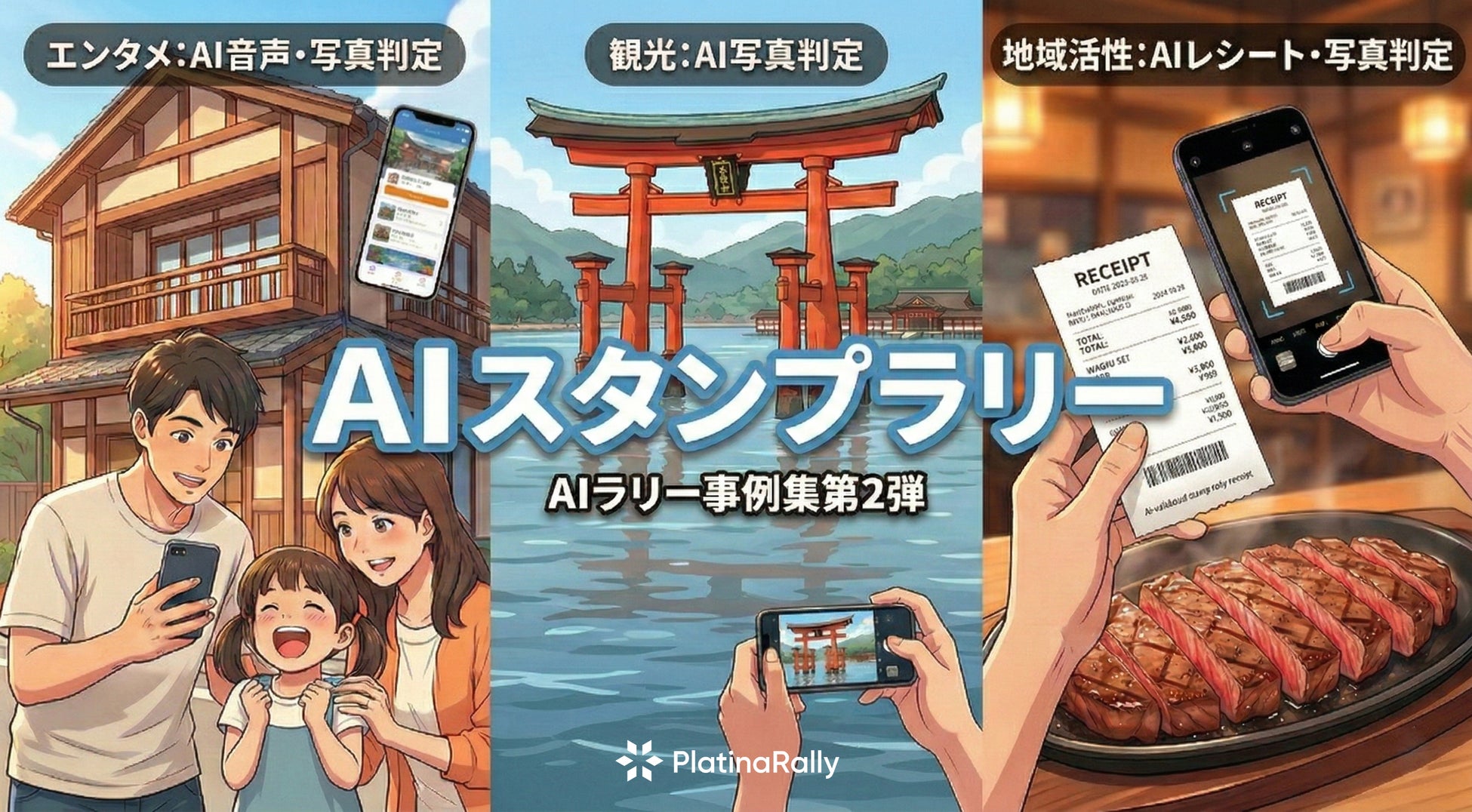 AIスタンプラリーを大阪府、神奈川県等が開始。「撮る・話す」など自由なお題がスタンプに。
