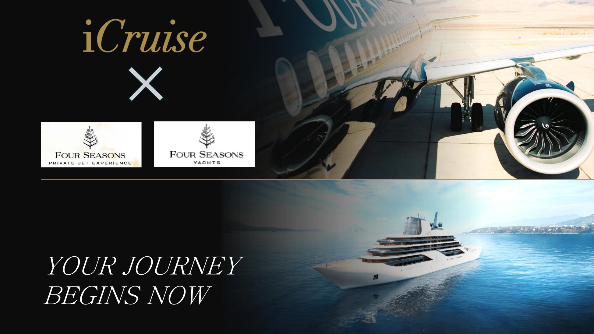 【iCruise×フォーシーズンズ】 ラグジュリークルーズ＆トラベル専門店として、フォーシーズンズが手掛けるスーパーヨット＆プライベートジェットの正規取扱を開始