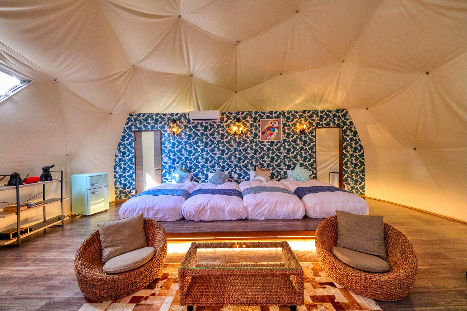 【山中湖の絶景グランピング「LE NIDO」】富士山を望むプライベート空間をより身近に。U30割引・グループ1名無料・ファミリー応援など、春の宿泊プランを順次販売開始！