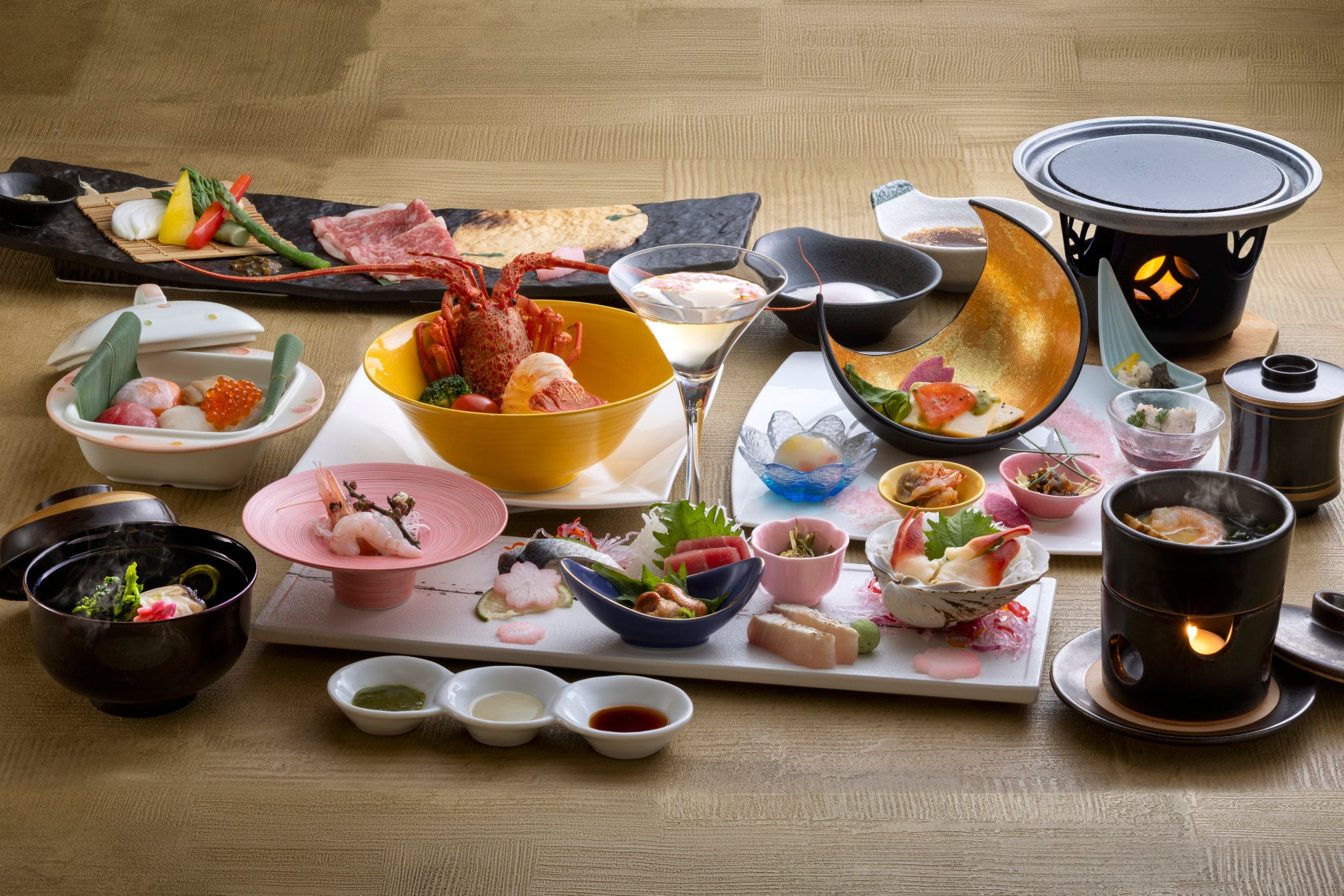 【札幌・定山渓温泉　章月グランドホテル】春の金の月は「イセエビのポワレ」道産バター香る白いブイヤベース仕立てを