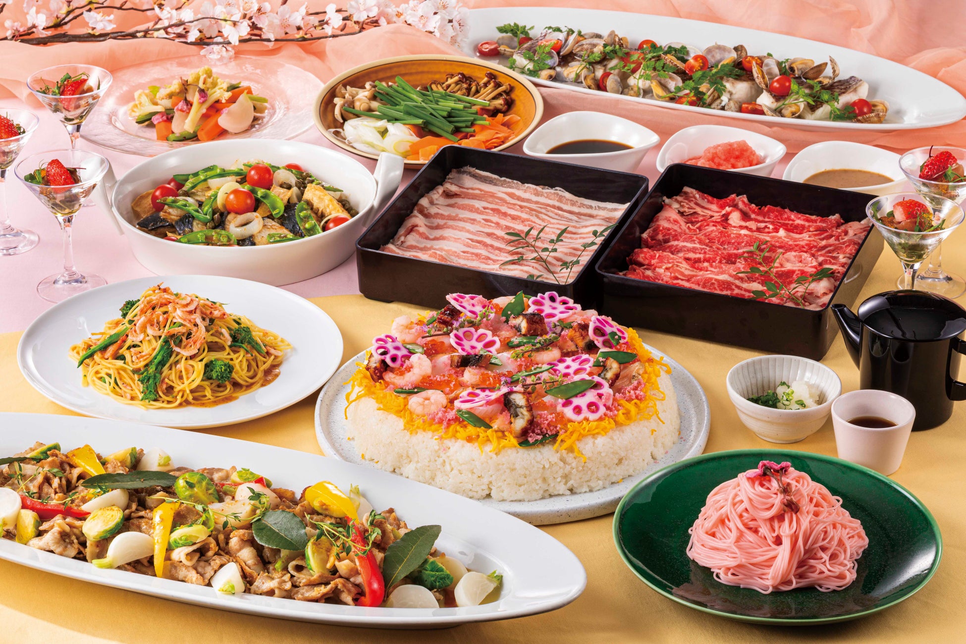 【舞浜ビューホテル by HULIC】新たな門出を迎える春にぴったりな「春のお祝いディナービュッフェ」を開催