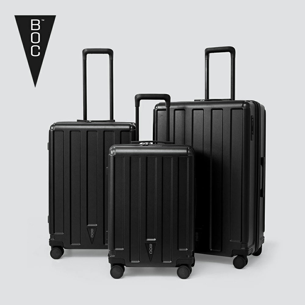 アウトドアの機能性を旅へ。BROOKLYN OUTDOOR COMPANY、新作スーツケース「BOC The Jet Carry」3サイズ展開で発売