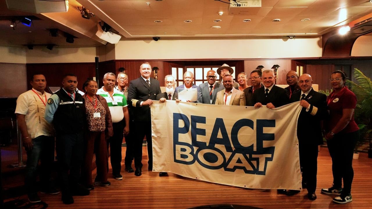 サイクロン被害のマダガスカルに緊急支援　ピースボートが寄港し物資を届ける