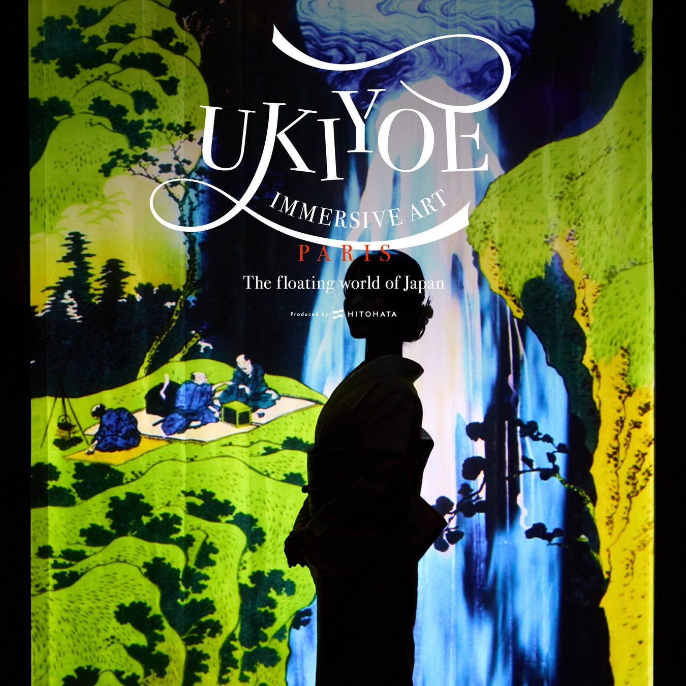一旗プロデュース「動き出す浮世絵展 PARIS」を2026年3月19日からパリ、ラ・ヴィレットで開催。東京やミラノで45万人を動員した浮世絵の世界に没入できる体感型デジタルアートミュージアム。