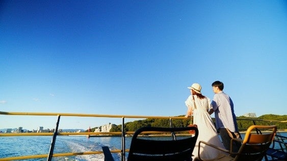 観光型高速クルーザー「SEA SPICA」　夕涼み宮島海上参拝サンセットクルーズ／宮島－呉ブルーラインの運航について