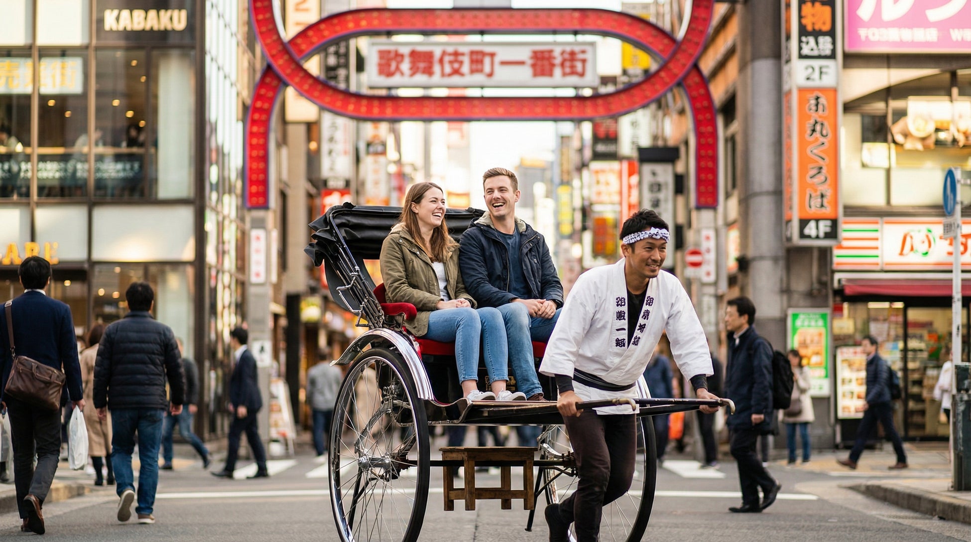 3月25日より、春の新宿・歌舞伎町を巡る人力車の運行が決定！人力車の運行とあわせて訪日外国人向けフリーマガジン『TOKYO CHEWY』春号を発行