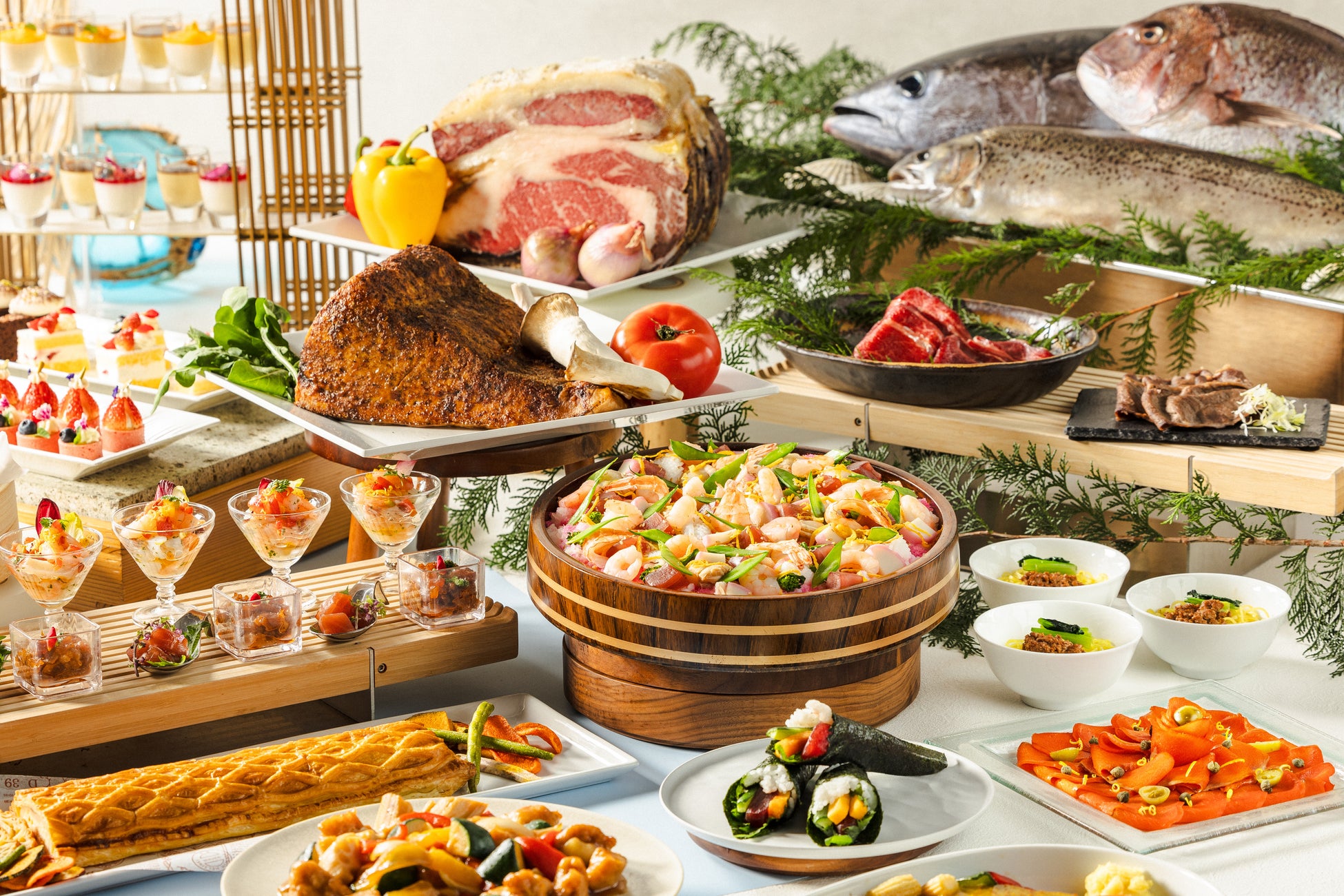 【東京ベイ潮見プリンスホテル】豊洲市場直送マグロと海の幸を贅沢に味わう GWディナーブッフェ～SHIOMI Fish Market～