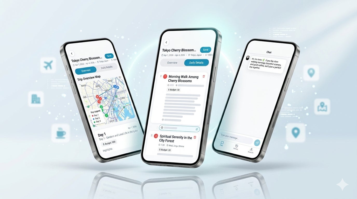 AIトラベルエージェント「AmigoGo!」を正式リリース。