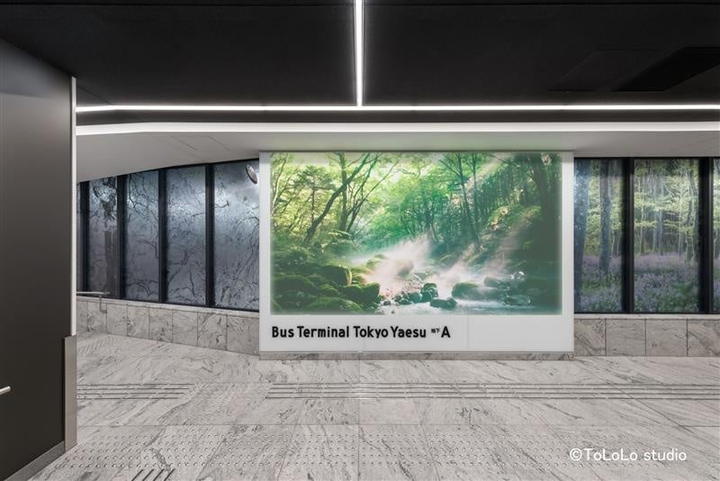 バスターミナル東京八重洲第２期エリア（地下Ａ）が開業